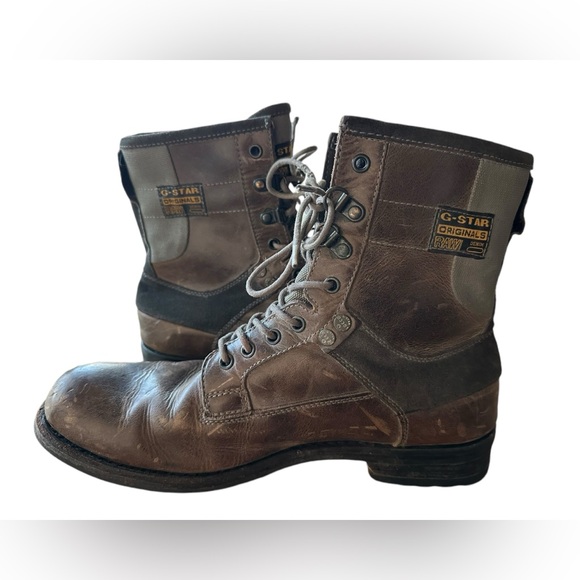 G-Star Raw Men's Patton-IV-Marker High Leather Boots GS11810/066 US 8 EU 41 B4 - Picture 4 of 12